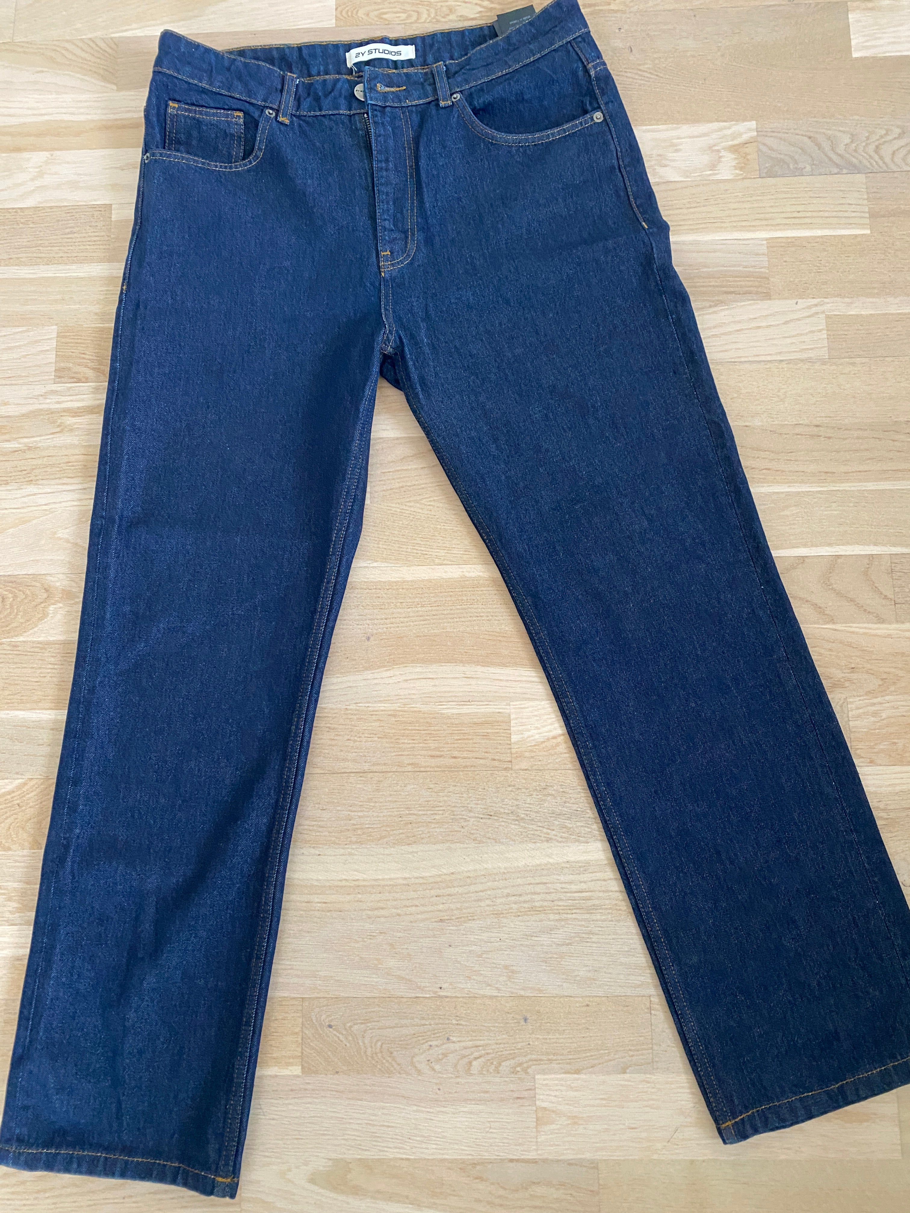 2Y Studios - GABRIE - Jeans Relaxed Fit - raw blue